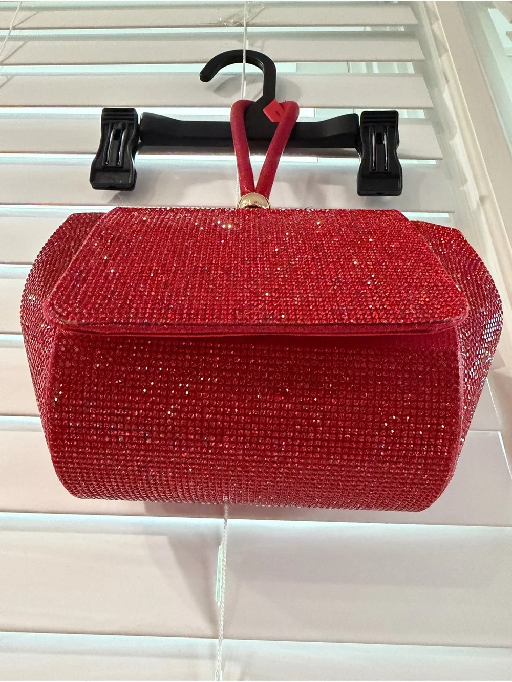 Sparkling Red Crystal Wristlet Clutch ❤️❤️ Very Elegant! 🌹